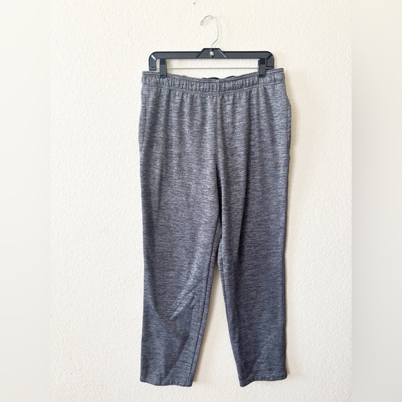 Adidas Gray Sweatpants with Elastic Waistband and Mélange Texture - Picture 1 of 11